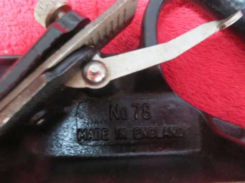 Vintage Stanley duplex rabbit plane no.78