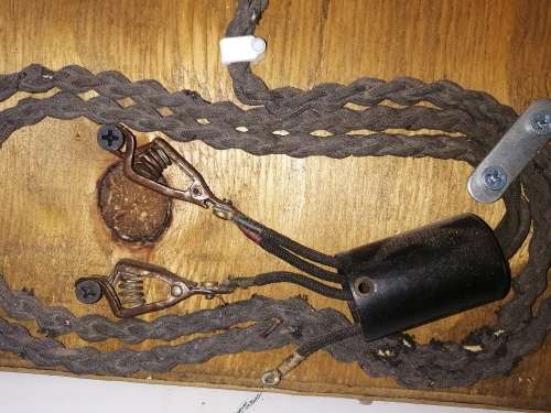 Ear and mouth piece used for telephone communication