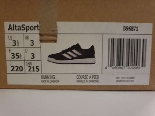 Adidas Alta Sport Ladies Sneakers *Size 3*