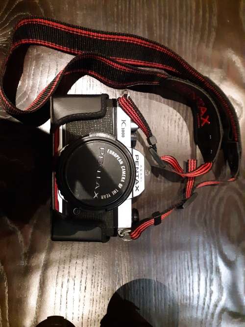 Pentax K1000 camera and accessories