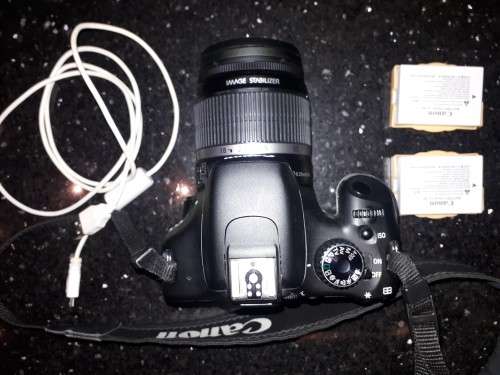 Canon EOS 550D camera with 18-55mm lens