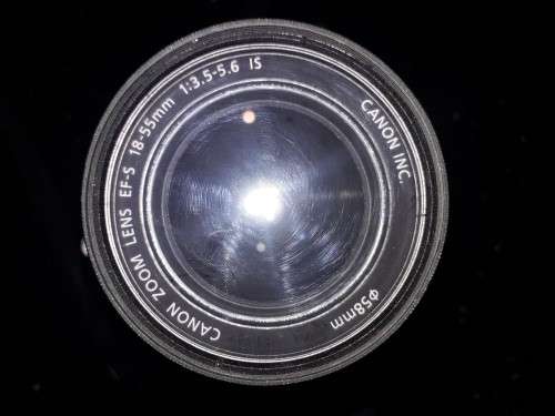 Canon EOS 550D camera with 18-55mm lens