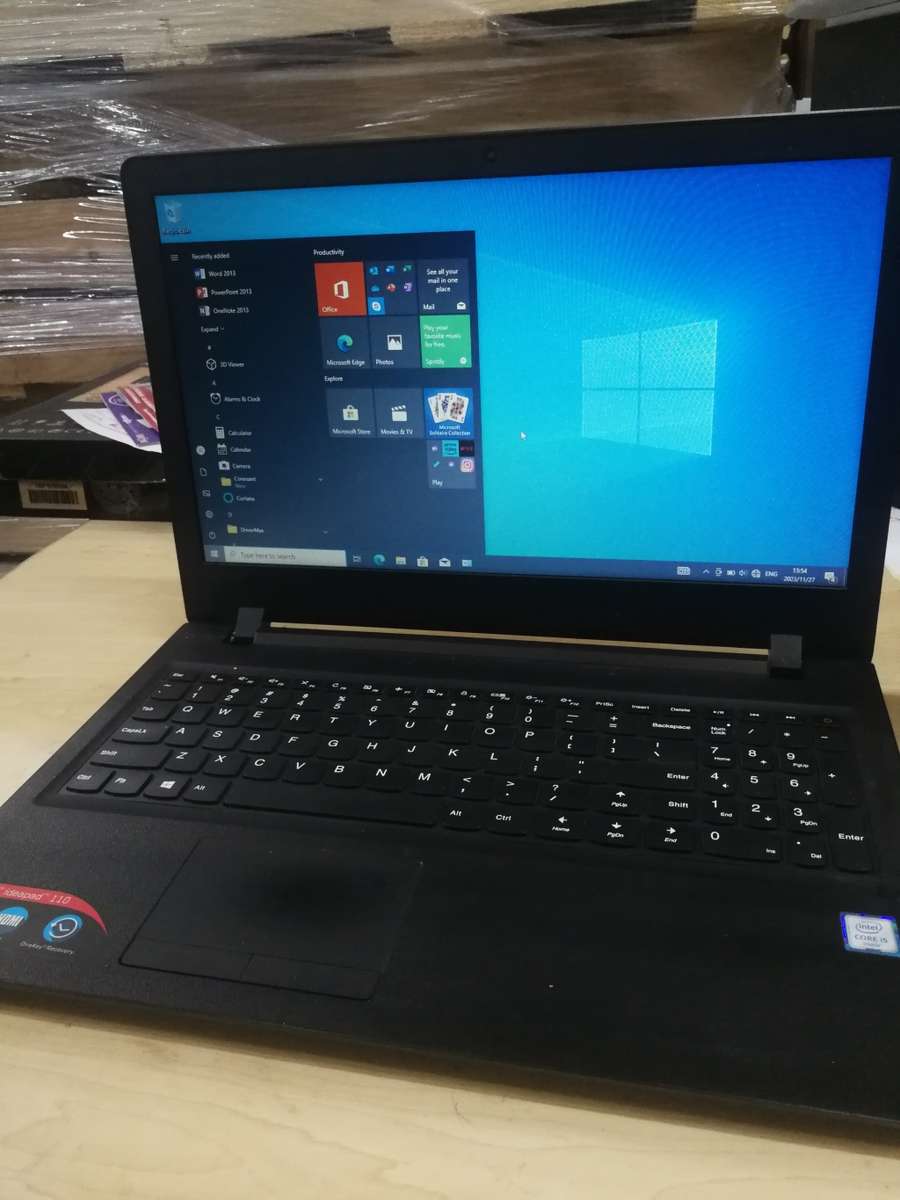 i5 6th Gen Lenovo ideapad 110, 8gb ram ddr4, 500gb hdd, windows 10 pro