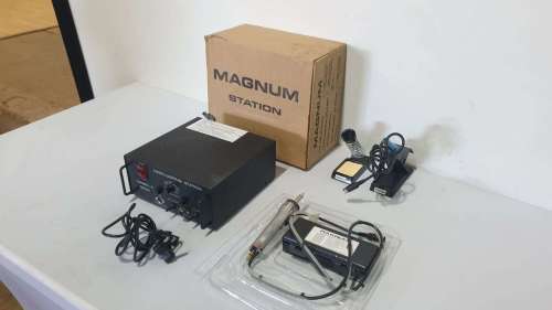 Compact, Portable and Self-Contained Magnum Desoldering Station 3000 with Spot Welder and Soldering