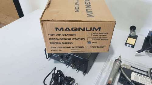 Compact, Portable and Self-Contained Magnum Desoldering Station 3000 with Spot Welder and Soldering