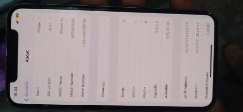 Free Shipping, Pre-Owned iPhone XS, 5G LTE, 4GB RAM, 512GB, iCloud Clean, Mint Condition