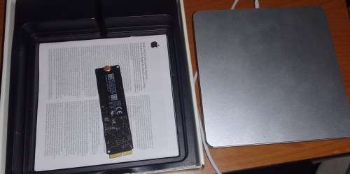 Apple Technicians, Macbook Air Samsung M.2 256GB SSD and Apple Blu-Ray DVD Writer works 100%