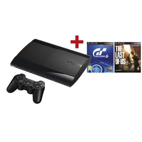 Take out Teenagers from the Street, Playstation 3 Slim Console, 1 PS3 Joystick, 10 PS3 Games, HDMI