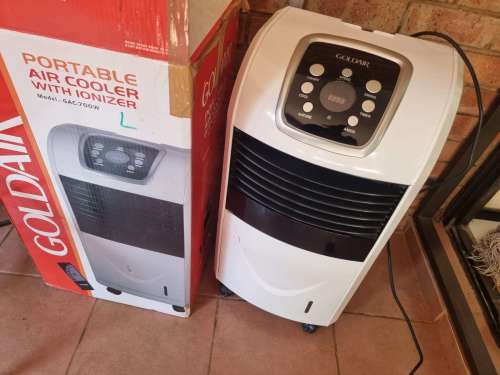 Summer is Back Goldair Portable Air Cooler, Cooling, Anion , Refrigerant, Nature, Swing, Power Input
