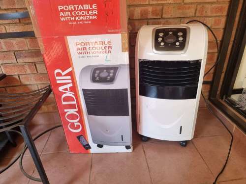 Summer is Back Goldair Portable Air Cooler, Cooling, Anion , Refrigerant, Nature, Swing, Power Input