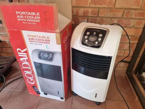 Summer is Back Goldair Portable Air Cooler, Cooling, Anion , Refrigerant, Nature, Swing, Power Input