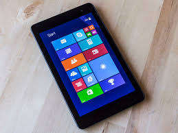 Dell Venus 8 Tablet, Atom CPU, 2GB, 32GB SSD, SD Slot, Windows 8.1, Charger, Camera, Battery 8500Ahm