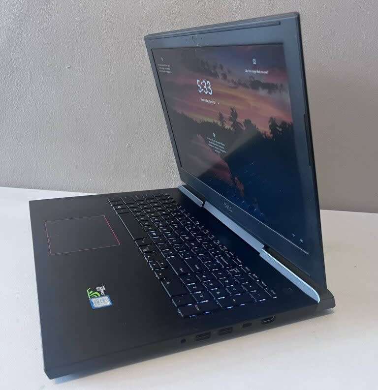 High End Gaming Dell G5 15, i7 7th Gen, 16GB Ram, 4GB GDDR5 GPU, 256GB M.2 Nvem SSD, 1TB HDD, WIFI