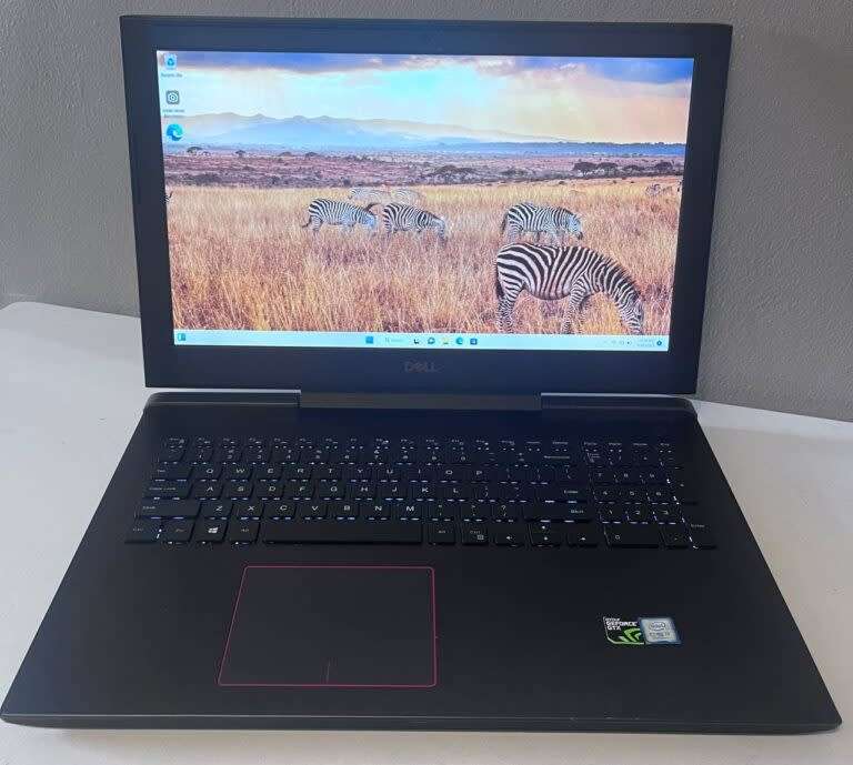 High End Gaming Dell G5 15, i7 7th Gen, 16GB Ram, 4GB GDDR5 GPU, 256GB M.2 Nvem SSD, 1TB HDD, WIFI