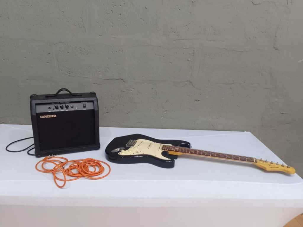Future South African Musician, Electronic Guitar, Sanchez Guitar Amplifier, 5M Cable, Good Condition