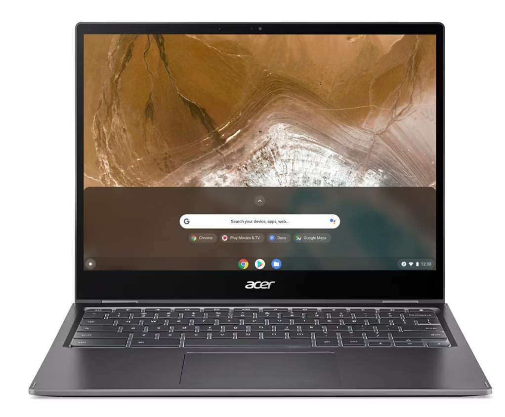 Acer Chromebook Spin 713, 2 in 1 Touch Screen, i5 10th Gen, 8GB, 256GB M.2 Nvem, 10 Hours Battery