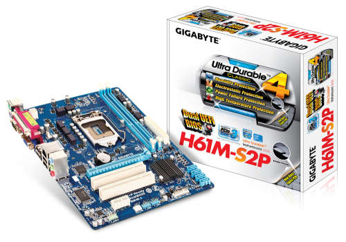 Gigabyte GA-H61M-S2P Mainboard