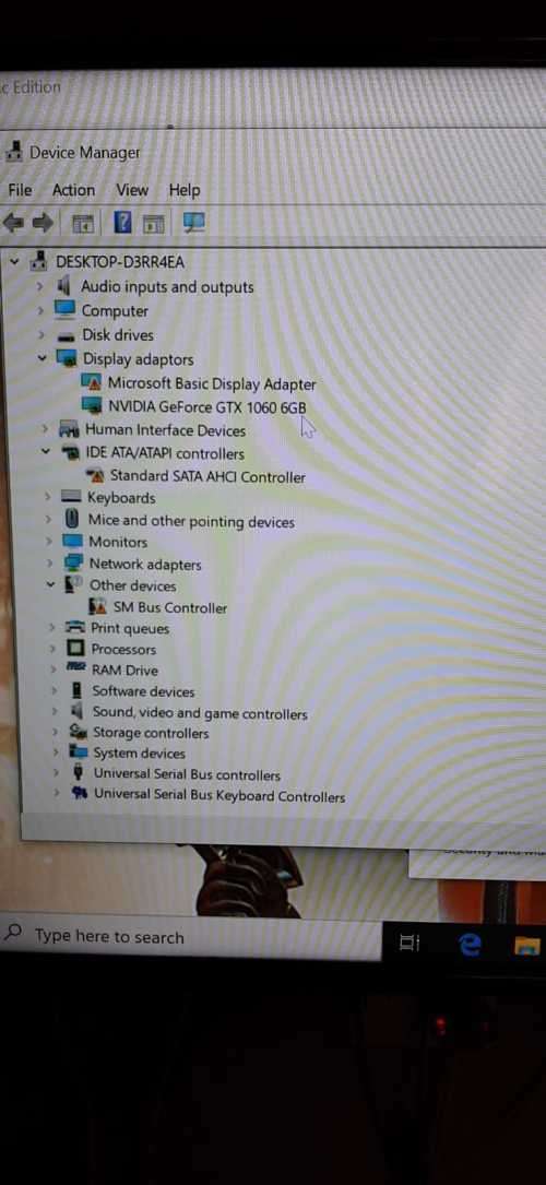Gigabyte 1060 6gb card please read