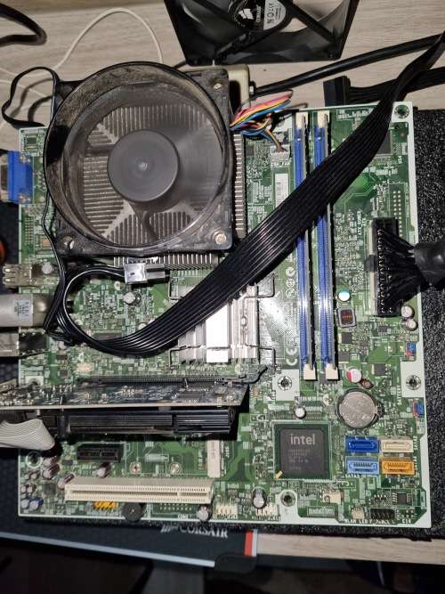 Motherboard cpu ram and gpu combo