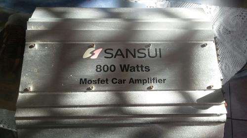 Sansui 800w Mosfet car amp
