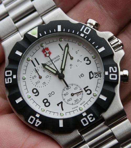 SWISS ARMY GENTS SWISS MADE CHRONOMASTER SUMMIT XLT(BOX AND PAPERS) EXCLUSIVE