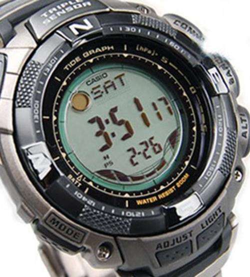 CASIO PROTREK TITANIUM PRG-130T 3 Sensor Solar! Compass-Baro-Alti-Thermometer! # BEST PRICE IN SA #