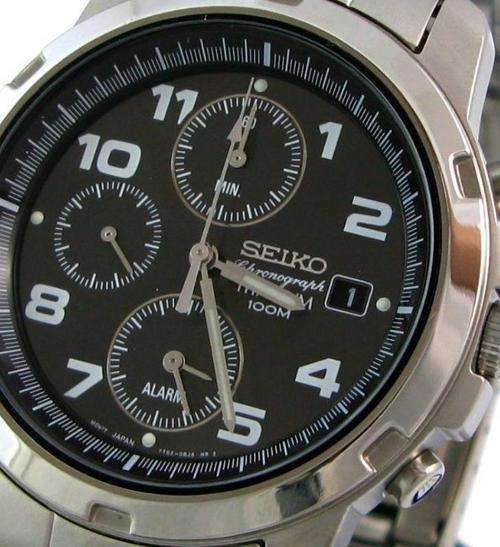 R5499.99 SEIKO**SUPER TITANIUM**Chronograph Alarm 100M WR**CRAZY R1 WOW**