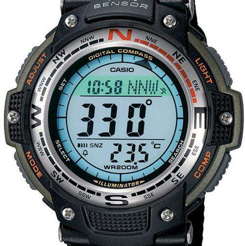 # MUST HAVE # CASIO Digital Compass Thermometer Sport Watch SGW100B-3V++IN STOCK++