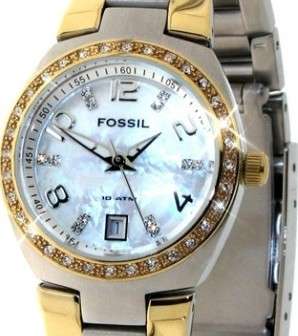 ## LATEST MODEL ## FOSSIL MOTHER OF PEARL SUPER BLING++AWESOME WATCH++