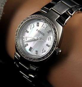 ## STUNNING # FOSSIL Flash Crystallized Glitz Steel Ladies Watch AM4141++LAST ONE IN STOCK++