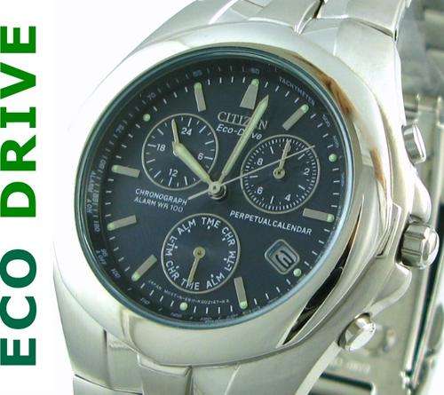 R4595.00>>CITIZEN PERPETUAL CALENDAR ECO-DRIVE CHRONO ALARM