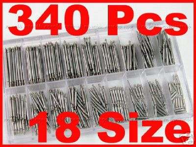 NEW BOX SET SUPER SPRINGBARS @340 PIECE 6-23MM