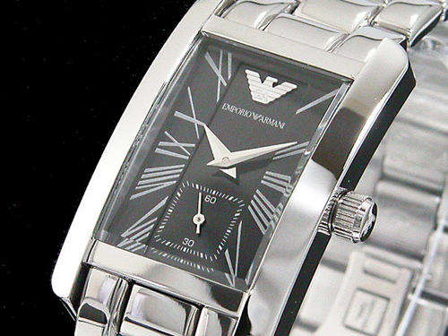 R4499.00**LADIES** EMPORIO ARMANI CLASSIC AND ELLEGANT  AR 0157**JET BLACK DIAL**