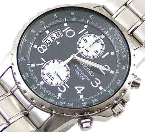 R4299.00>>SEIKO MILLITARY GREEN AUTHENTIC CHRONOGRAPH SCROLL DATE  TACHYMETER 100M WATER RESISTANT