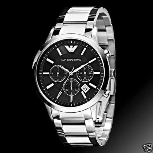 EMPORIO ARMANI **XL** AR 2434 GENTS CHRONOGRAPH  RETAIL R5299.99