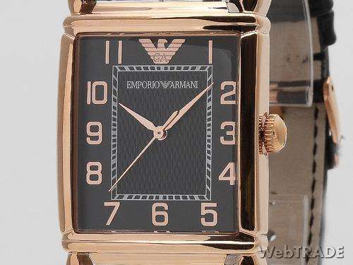 GENTS EMPORIO ARMANI CLASSIC **RoseGold E/P **WATCH AR0453 Authentic !! RETAIL R4399.99**Only one !!