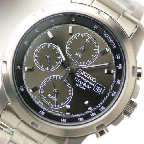 **R5299.99**SEIKO TITANIUM CHRONO...ALARM SNA107 P1 W/R 100M Authentic !!!