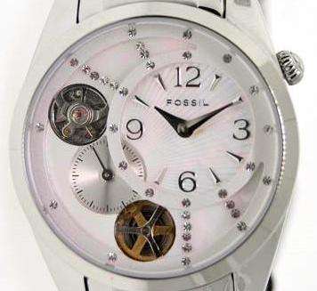 Ladies Fossil Twist Mother of Pearl dial Swarovski Crystal limited offer Stunning !!!