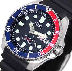 EXQUISITE CITIZEN AUTOMATIC SUBMARINE DIVER 200M SCUBA NY2300-09L