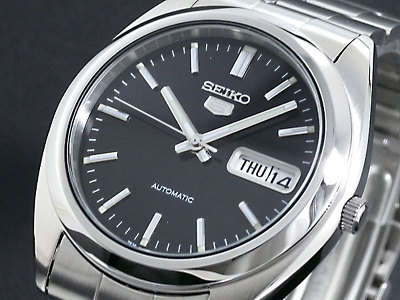 Seiko automatic stainless steel on sale