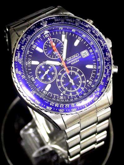 CRAZY R1 NO RESERVES@@SEIKO PILOT SLIDERULER FLIGHTMASTER SPEEDCHRONOGRAPH W/R 100M Brandnew !!