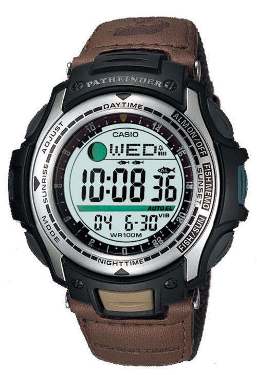 Casio Pathfinder Moon Phase Fishing timer.