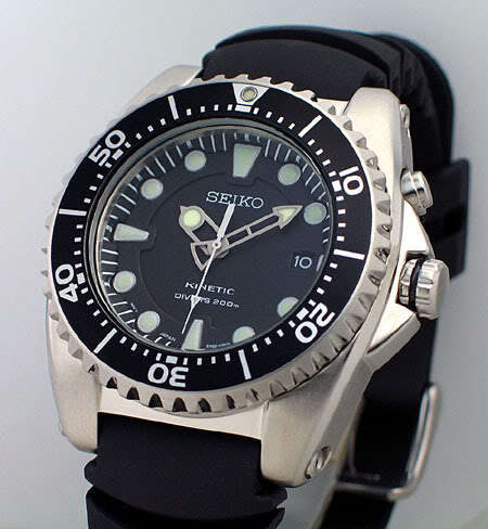 Seiko kinetic power reserve top