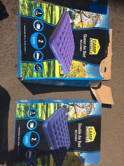 15 x Bulk Load - Camp Master Air Beds - Various Sizes - Please Read!!