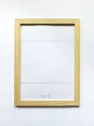 Frame - 32 x 24 cm - Goldish Bronze frame