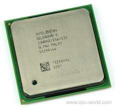 Intel Celeron D 2.80Ghz + CPU Fan - socket 478
