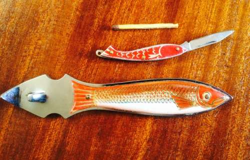 Little fish Pocket Knife & Bottle Opener