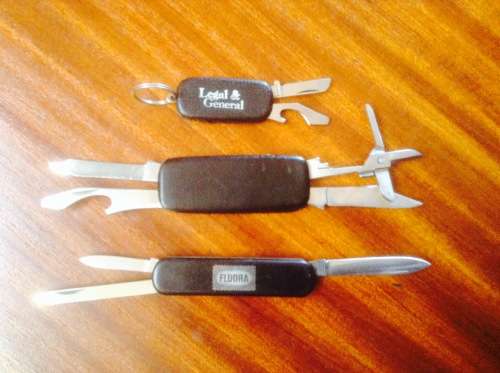 3 x Pocket Knives / Knife Set