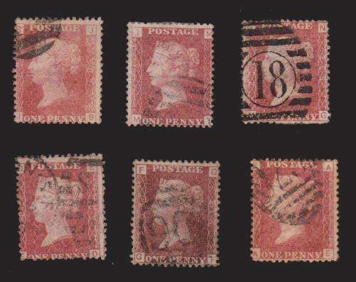 PENNY REDS x 6 : USED : CAT R1559