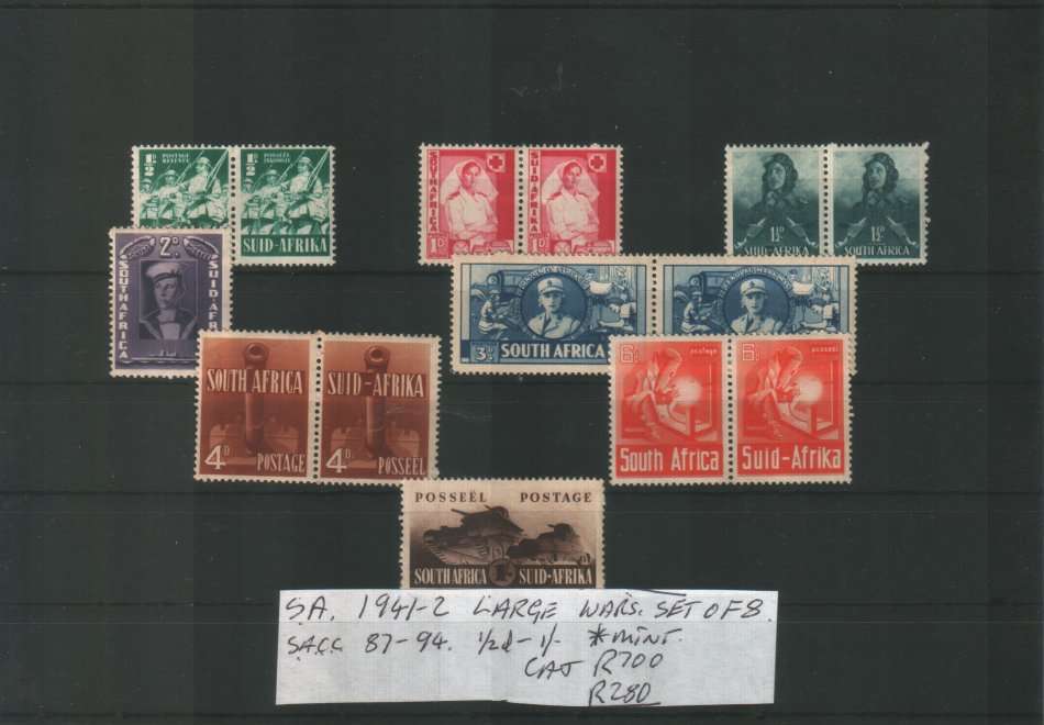 SA : 1941 - 2 : LARGE WARS : SACC 87 - 94 : CAT R700